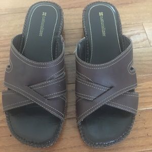 Dark Brown Naturalizer Sandals